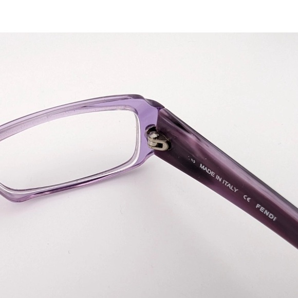 FENDI Eyeglasses F891 513 Violet , Made in Italy - New - Picture 4 of 6